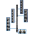 Tripp Lite 17.3kW 3-Phase Vertical PDU Strip, 208V Outlets (48 C13 & 6 C19), 0U Rack-Mount, Accessory for Select ATS PDUs - Power distribution unit (rack-mountable) - 27.8 A - AC 200/208/220/230/240 V - 17.3 kW 1 thumbnail image