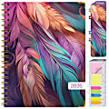 2026 Excello Brands Hardcover Fashion Daily/Weekly/Monthly Planner, 5.5" x 8", Pastel Peacock November 2025 - December 2026, (FSHN-CY26-8511-61) 1 thumbnail image