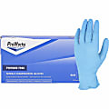 ProWorks Nitrile Powder-Free Exam Gloves, 4 mil Thickness x 9.50" Glove Length, X-Large Size, For Right/Left Hand, 100/Box, 10 / Carton 1 thumbnail image