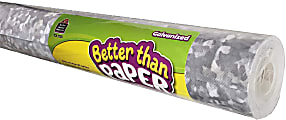 Teacher Created Resources® Better Than Paper® Bulletin Board Paper Rolls, 4' x 12', Galvanized Metal, Pack Of 4 Rolls
