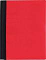 Office Depot® Brand Stellar Notebook With Spine Cover, 6" x 9-1/2", 3 Subject, College Ruled, 120 Sheets, Red 1 thumbnail image