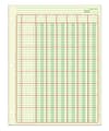 Adams® Analysis Pad, 8 1/2" x 11", 100 Pages (50 Sheets), 6 Columns, Green 1 thumbnail image