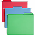 Smead® FasTab® Hanging File Folders, Letter Size, Assorted Colors, Pack Of 18 Folders 1 thumbnail image
