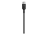 Anker PowerLine II - USB cable - 24 pin USB-C (M) to 24 pin USB-C (M) - 6 ft - USB Power Delivery (3A, 60W) - black 1 thumbnail image
