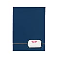 Oxford™ Monogram Executive Twin Pocket Folder, Letter Size, Blue/Gold, Pack Of 4