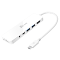 j5create USB-C Multi-Port Hub With Power Delivery, White, JCD373 1 thumbnail image