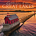 2026 Willow Creek Press Scenic Monthly Wall Calendar, 12" x 12", Lighthouses of the Great Lakes, January To December, 51795 1 thumbnail image