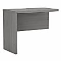 Bush Business Furniture Echo 37"W Desk Return, Modern Gray, Standard Delivery 1 thumbnail image