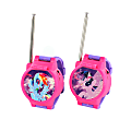 Sakar My Little Pony 2-Piece Wrist Walkie Talkie Set With Built-In Watch, Pink/Purple 1 thumbnail image