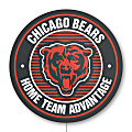 Imperial NFL Home Team Advantage LED Lighted Sign, 23" x 23", Chicago Bears