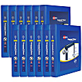 Avery® Heavy-Duty Framed View 3-Ring Binder, 1" One Touch EZD® Rings, Navy Blue, Case Of 12 1 thumbnail image