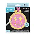 Vivid by Brea Reese® Mini Hoop Gem Art Kit, Smiley Face, 3-1/2" 1 thumbnail image