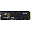 Samsung 970 EVO 2TB Internal Solid State Drive, PCI Express, M.2 2280, MZ-V7E2T0E