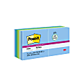 Post-it® Recycled Super Sticky Notes, 12 Pads, 3 in x 3 in, 2x the Sticking Power, School Supplies and Office Products, Sticky Notes  - 65412SST 1 thumbnail image
