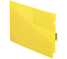Esselte Recycled Colored Vinyl Out Guides - 1 Printed Tab(s) - Message - OUT - 12.8" Divider Width x 9.50" Divider Length - Yellow Vinyl Divider - 50 / Box