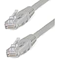 StarTech.com 50ft CAT6 Ethernet Cable - Gray Molded Gigabit CAT 6 Wire