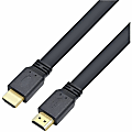 4XEM 10FT Flat HDMI M/M Cable - 10 ft HDMI A/V Cable  - 4XHDMIFLAT10FT 1 thumbnail image