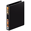 Wilson Jones® Heavy-Duty 3-Ring Binder, 1" Round Rings, 44% Recycled, Black 1 thumbnail image