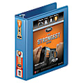 Office Depot® Brand Durable View 3-Ring Binder, 2" Round Rings, Blue 1 thumbnail image