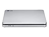 LG AP70NS50 DVD-Writer - Silver - DVD-RAM/±R/±RW Support - 24x CD Read/24x CD Write/24x CD Rewrite - 8x DVD Read/8x DVD Write/8x DVD Rewrite - Double-layer Media Supported - USB 2.0 - Slimline