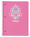 Gartner Studios Spiral Notebook, 8" x 10-1/2", 1 Subject, College Ruled, 70 Sheets, Blossoms Notes 1 thumbnail image