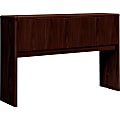 HON® 10700 Series™ Laminate Closed Hutch, For Use With 60" Kneespace Credenza, Mahogany