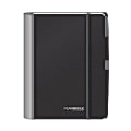 Cambridge® Limited® Business Notebook, 8 1/2" x 11", 1 Subject, Legal Ruled, 50 Sheets, Black Accents