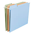 Smead® FasTab® Hanging File Folders, Letter Size, Assorted Colors, Pack Of 18