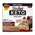 SLIM FAST Keto Meal Bar Whipped Peanut Butter Chocolate, 1.48 oz, 5 Count, 2 Pack 1 thumbnail image