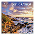 Brown Trout Regional Monthly Wall Calendar, 12" x 12", California Coast, January To December 2021