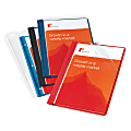 Office Depot® Brand Clear-Front Report Covers, Assorted Colors, Pack Of 10