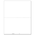 ComplyRight™ W-2 Blank Inkjet/Laser Tax Forms, Center Perforation, 8 1/2" x 11", Pack Of 50 Forms 1 thumbnail image