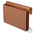 Pendaflex® Extra-Wide Expanding Wallets, Legal Size, Brown, Pack Of 10 Wallets