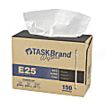 Hospeco TaskBrand E25 Scrim Reinforced Wipers, 16-13/16”H x 14-1/2”D, 150 Sheets Per Pack, Case Of 6 Packs 1 thumbnail image