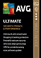 AVG Ultimate Software, For 5 Devices, 1-Year Subscription, For PC/Mac®, Disc