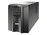 APC by Schneider Electric Smart-UPS SMT1000I 1000 VA Tower UPS - Tower - 3 Hour Recharge - 6 Minute Stand-by - 230 V AC Input - 230 V AC Output - Sine Wave - USB - 2 x IEC Jumper, 8 x IEC 320-C13 - 10 x Battery/Surge Outlet 1 thumbnail image