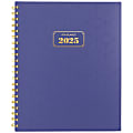 2025 AT-A-GLANCE® BADGE Weekly/Monthly Planner, 8-1/2" x 11", Blue Geo, January 2025 To January 2026, 1722G-905 1 thumbnail image
