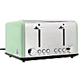 Redmond 4-Slice Extra Wide Slot 1650W Stainless Steel Toaster, Moss Green 1 thumbnail image