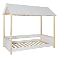 Powell Aurelia Twin Bed Frame, 72"H x 80-7/8"W x 48-3/5"D, White 1 thumbnail image