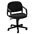 HON® 4000 Series Solutions Mid-Back Chair, 35 1/2"H x 26"W x 26 1/4"D, Black