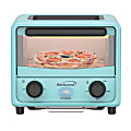 Brentwood 183 Cu In 500W Stainless Steel Mini Toaster Oven, Blue 1 thumbnail image