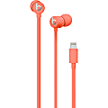 Apple urBeats3 Earphones with Lightning Connector - Coral - Stereo - Lightning Connector - Wired - Earbud - Binaural - In-ear - Coral 1 thumbnail image