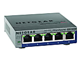 NETGEAR 5 Gigabit Ethernet ProSafe Plus Switch, GS105E