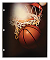 Office Depot® Brand Fashion 2-Pocket Paper Folder, 11 3/4" x 9 5/8", Basketball 1 thumbnail image