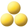 Champion Sports Uncoated Regular Density Foam Balls, 7", Yellow, Pack Of 3 Balls 1 thumbnail image