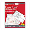 Office Depot® Brand W-2/1099 Laser Form Sets And Envelopes With Software, 6-Part/4-Part, 8-1/2" x 11", Pack Of 50 Form Sets