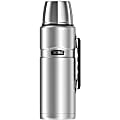 Thermos Stainless King Beverage Bottle 2.0 L - 2.1 quart (2 L) - Vacuum - Silver, Matte Stainless Steel 1 thumbnail image