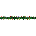 Amscan Christmas Holiday Tinsel Garland With Prismatic Lights, 18' 1 thumbnail image