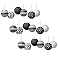 Teacher Created Resources® Black & White 8" Hanging Paper Lanterns, 6 Per Pack, 3 Packs 1 thumbnail image