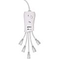 PowerSquid Surge Protector and Power Conditioner - 600 Joules - 6 ft / 1.8 m - 5 x AC Power - 1800 VA - 600 J - 120 V AC Input - 120 V AC Output 1 thumbnail image